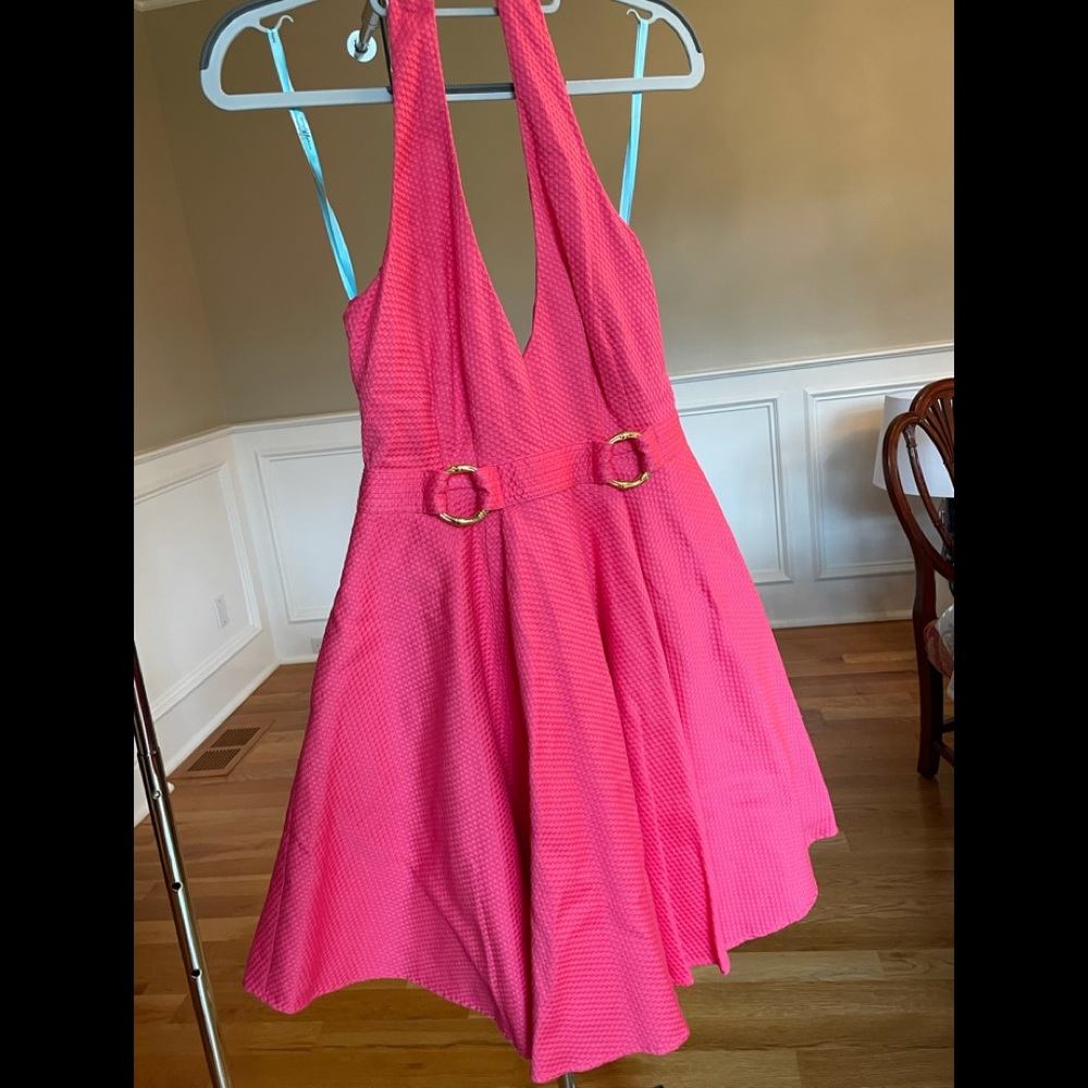 Marciano -So fun coral Marylin dress